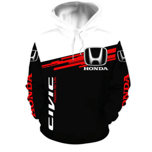 Honda Motor 10 Fan Gift, Honda Motor Aop Hoodie 772