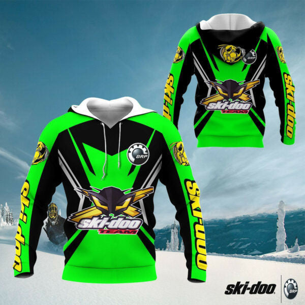 Ski-doo Shirt Fan Gift 461, Stylist Unisex 3d Hoodie Zip Hoodie 2454