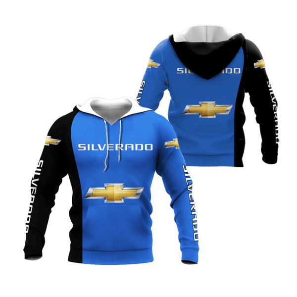 Chevrolet Silverado Shirt Fan Gift 17, Stylist Unisex 3d Hoodie Zip Hoodie 501
