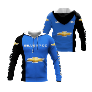 Chevrolet Silverado Shirt Fan Gift 17, Stylist Unisex 3d Hoodie Zip Hoodie 501