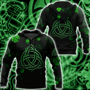 Irish St.patrick Celtic Trinity Knot 2k535 Lover Gift,patrick?s Day All Over Print 3d Hoodie 945