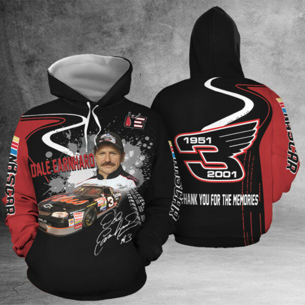 Dale Earnhart Nascar Memories Hoodie 510 423