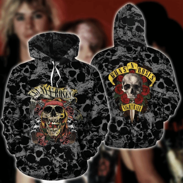 Guns N? Roses Music Band 2k547 Lover Gift ,guns N? Roses Music Band All Over Print 3d Hoodie 1483