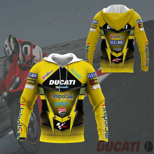 Ducati Racing Shirt Fan Gift 519, Stylist Unisex 3d Hoodie Zip Hoodie 1052