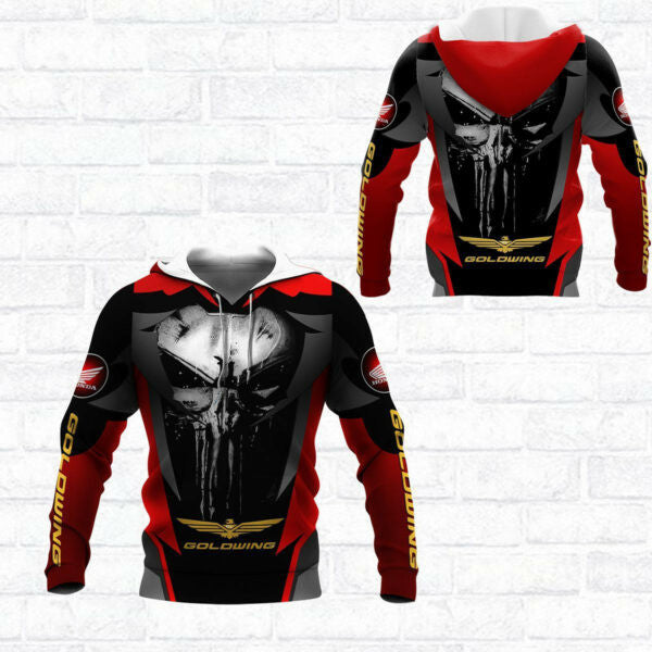 Honda Gold Wing Shirt Fan Gift 794, Stylist Unisex 3d Hoodie Zip Hoodie 1770