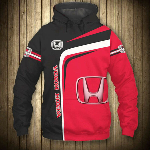 Honda Sport Car 7k395 Fan Gift Stylist Unisex Cartoon 3d Hoodie Zip Hoodie 1082