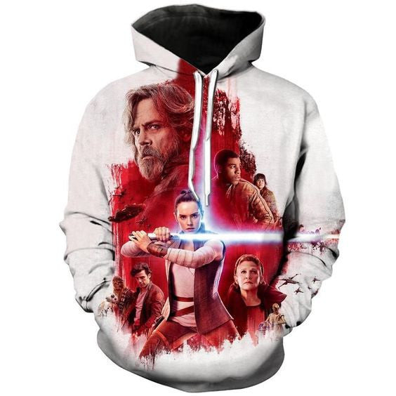 Hope Star Wars A1644 3d Pullover Printed Over Unisex Hoodie