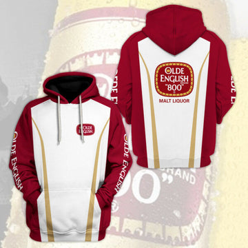 Olde English 800 Malt Liquor 3d Hoodie 1930
