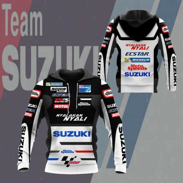 Suzuki Racing Shirt Fan Gift 833, Stylist Unisex 3d Hoodie Zip Hoodie 2736