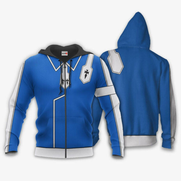 Sword Art Online Eugeo Uniform Anime 3k427 Fan Gift Stylist Unisex Cartoon 3d Hoodie Zip Hoodie 2336