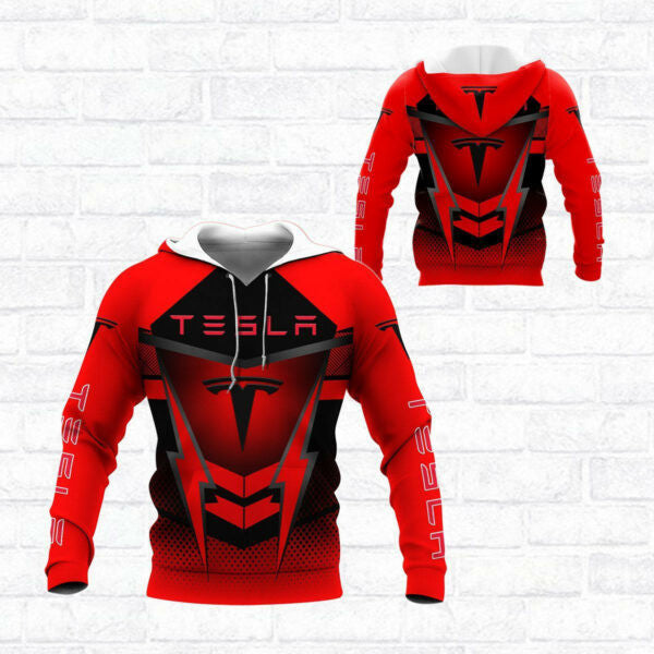Tesla Motors Shirt Fan Gift 722, Stylist Unisex 3d Hoodie Zip Hoodie 2391