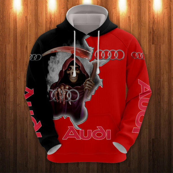 Death Audi Luxury Car 7k401 Fan Gift Stylist Unisex Cartoon 3d Hoodie Zip Hoodie 561