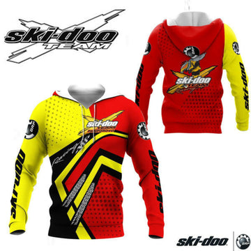Ski-doo Racing Team 7k792 Fan Gift 3d Zip Hoodie Hoodie Ii0 2207
