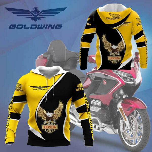 Honda Gold Wing Shirt Fan Gift 181, Stylist Unisex 3d Hoodie Zip Hoodie 1193