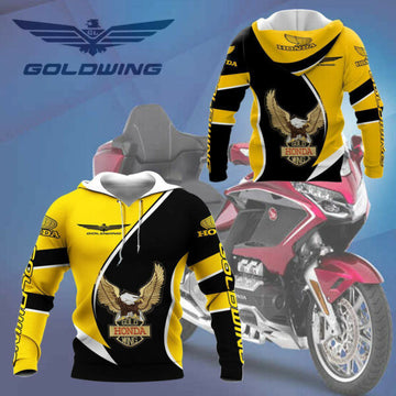 Honda Gold Wing Shirt Fan Gift 181, Stylist Unisex 3d Hoodie Zip Hoodie 1193