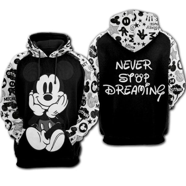 Mickey Mouse Comics Disney Cartoon 2k743 Lover Gift ,mickey Disney All Over Print 3d Hoodie 1769