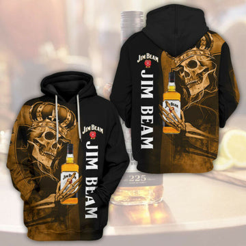 Jim Beam Skull King Trending Hoodie 548 293