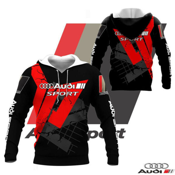 Audi Sport Luxury Car 8k261 Fan Gift 3d Zip Hoodie Hoodie Ii0 1026