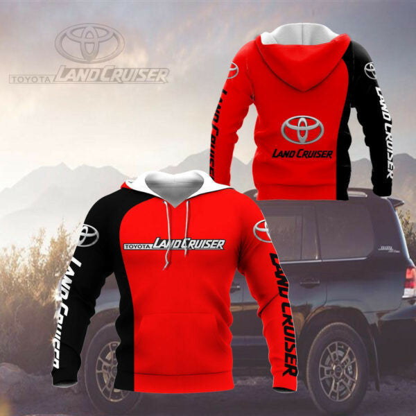 Toyota Land Cruiser Shirt Fan Gift 206, Stylist Unisex 3d Hoodie Zip Hoodie 2025