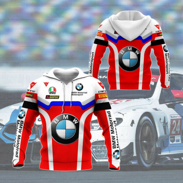 Bmw Racing Shirt Fan Gift 633, Stylist Unisex 3d Hoodie Zip Hoodie 259
