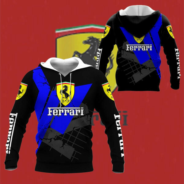 Scuderia Ferrari Luxyry Racing Car F1 8k141 Fan Gift 3d Zip Hoodie Hoodie Ii0 2804