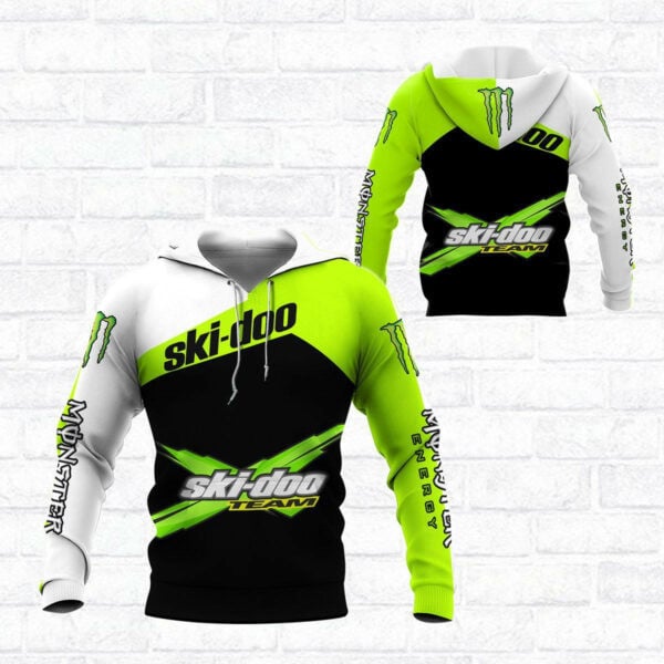 Ski-doo Racing Team 7k746 Fan Gift Zip Hoodie Hoodie Ii0 2262