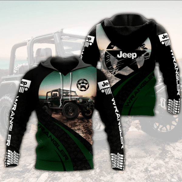 Jeep Wrangler 1 Fan Gift, Jeep Wrangler Aop Hoodie 16