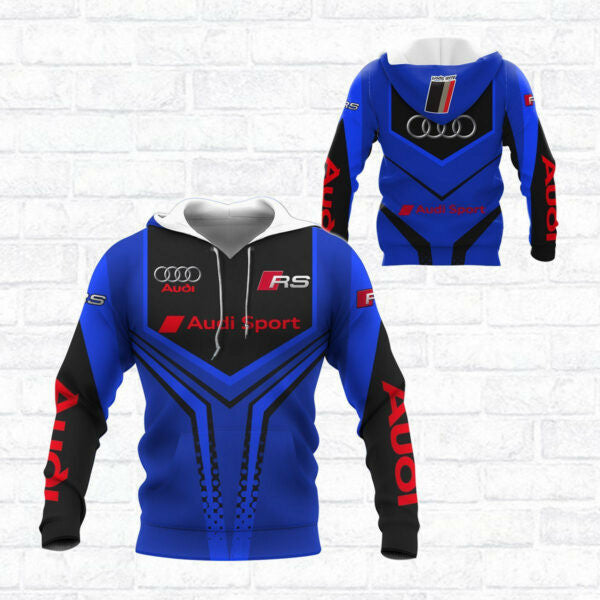 Audi Sport Luxury Car 8k303 Fan Gift 3d Zip Hoodie Hoodie Ii0 1400