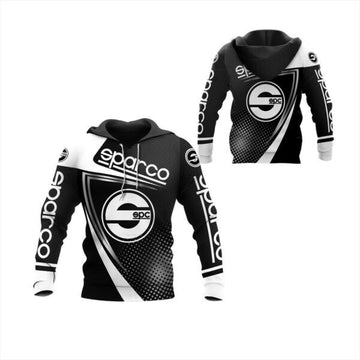 Sparco Shirt Fan Gift 124, Stylist Unisex 3d Hoodie Zip Hoodie 2800