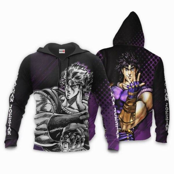 Jonathan Joestar Jojo?s Bizarre Adventure Anime 3k174 Fan Gift Stylist Unisex Cartoon 3d Hoodie Zip Hoodie 1519