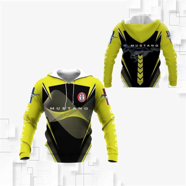 Ford Mustang Shirt Fan Gift 922, Stylist Unisex 3d Hoodie Zip Hoodie 836