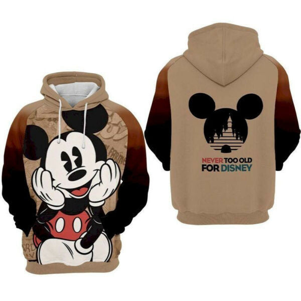 Mickey Mouse Disney Hoodie, Mickey Mouse Disney Gift For Fan Ver4, Aop Hoodie 2437