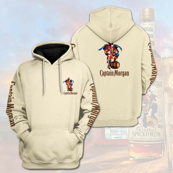 Captain Morgan Classic 3d Hoodie 453