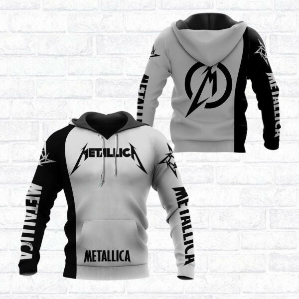 Metallica Shirt Fan Gift 856, Stylist Unisex 3d Hoodie Zip Hoodie 164