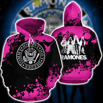 Ramones Rock Band Thank You For The Memories 2k590 Lover Gift ,ramones Rock Band All Over Print 3d Hoodie 1887