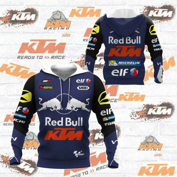 Ktm Racing Shirt Fan Gift 610, Stylist Unisex 3d Hoodie Zip Hoodie 669