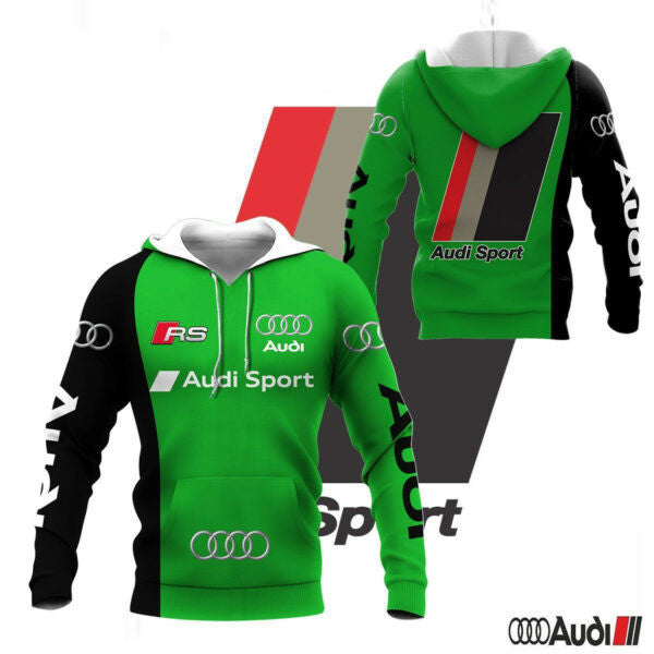 Audi Sport Luxury Car 8k337 Fan Gift 3d Zip Hoodie Hoodie Ii0 977