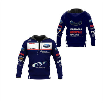 Subaru Racing Car 8k507 Fan Gift 3d Zip Hoodie Hoodie Ii0 2549