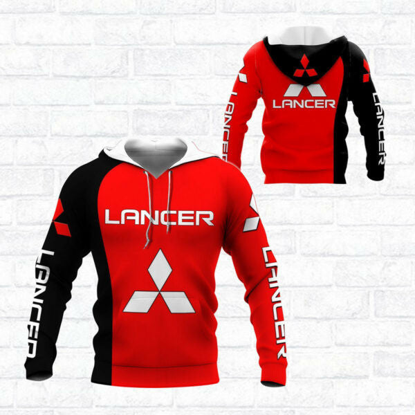 Mitsubishi Lancer Evolution Shirt Fan Gift 488, Stylist Unisex 3d Hoodie Zip Hoodie 2863