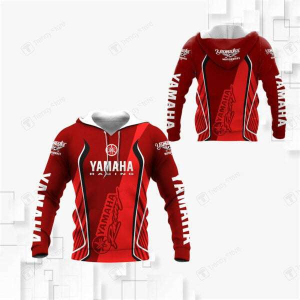 Yamaha Racing Shirt Fan Gift 563, Stylist Unisex 3d Hoodie Zip Hoodie 2848
