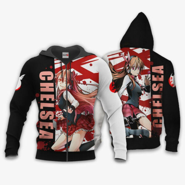 Akame Ga Kill Chelsea Anime 3k166 Fan Gift Stylist Unisex Cartoon 3d Hoodie Zip Hoodie 951