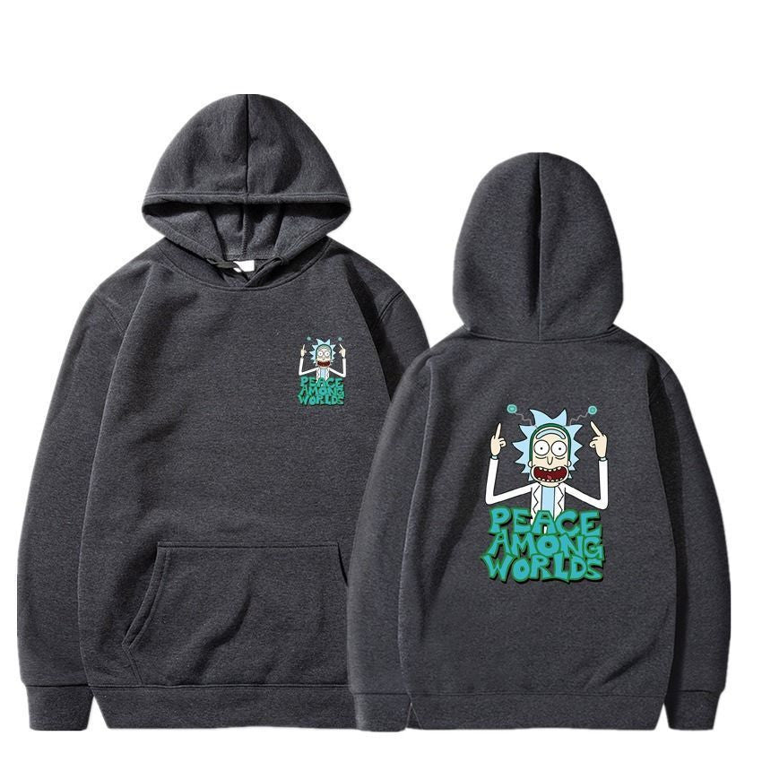 Doctors Cartoon Rick And Morty Peace Among Worlds 3d Hoodie 881