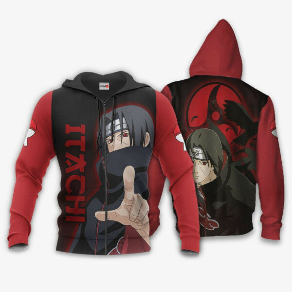 Uchiha Itachi Sharingan Eyes Naruto Anime 3k382 Fan Gift Stylist Unisex Cartoon 3d Hoodie Zip Hoodie 1841