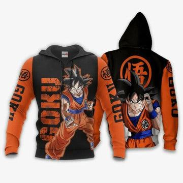 Dragon Ball Goku Classic Anime Manga Aop Hoodie 1609