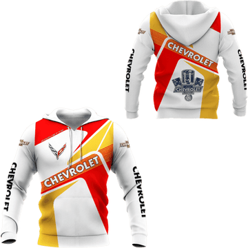 Chevrolet Corvette Shirt Fan Gift 838, Stylist Unisex 3d Hoodie Zip Hoodie 1086