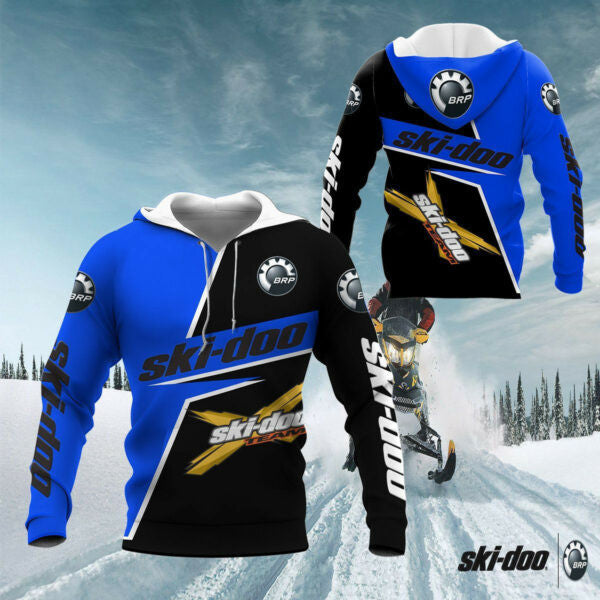 Ski-doo Shirt Fan Gift 455, Stylist Unisex 3d Hoodie Zip Hoodie 2384
