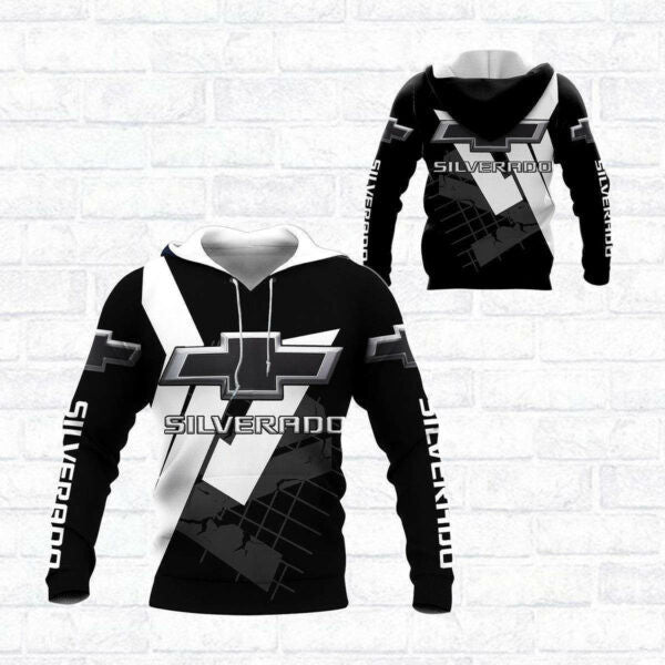 Chevrolet Silverado Shirt Fan Gift 901, Stylist Unisex 3d Hoodie Zip Hoodie 469