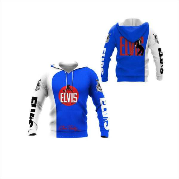 Elvis Presley Shirt Fan Gift 178, Stylist Unisex 3d Hoodie Zip Hoodie 1310