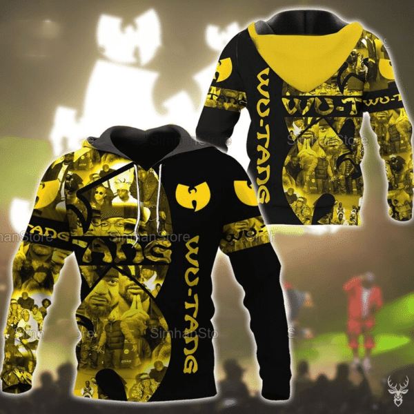 Wu Tang Clan Hip Hop,wu Tang Clan Rock And Roll 2k732 Fan Gift Stylist Unisex Cartoon 3d Hoodie Zip Hoodie 2586