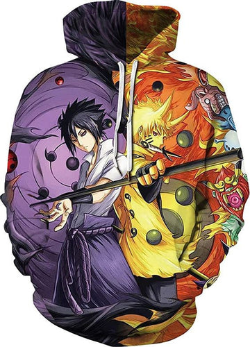 Takushi Hf Unisex 3d Cartoon Cosmic Galaxy Printed Pullover Hoodies